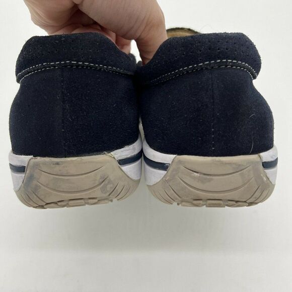 Alegria PG Lite Aaron Navy Suede Men’s Comfort Slip on Shoes size 40